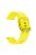 20mm Silicone Smart Watch Band for Garmin Forerunner 245 - Yellow