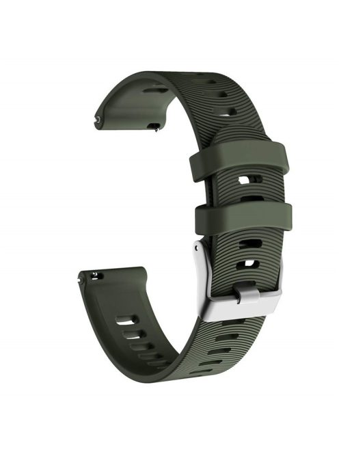 20mm Silicone Smart Watch Band for GarminMove Forerunner 245M/645M/Vivoactive 3t - Army Green