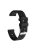 20mm Silicone Smart Watch Band for GarminMove Forerunner 245M/645M/Vivoactive 3t - Black