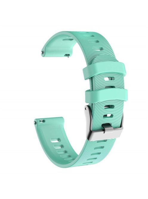 20mm Silicone Smart Watch Band for GarminMove Forerunner 245M/645M/Vivoactive 3t - Cyan