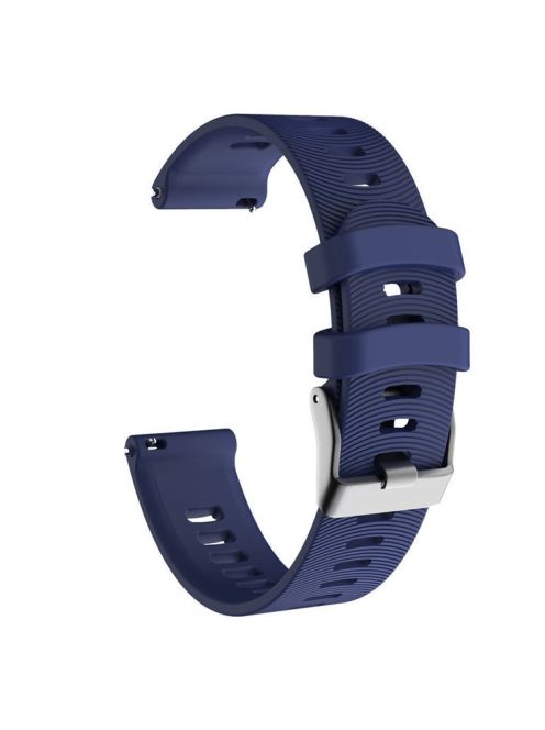 20mm Silicone Smart Watch Band for GarminMove Forerunner 245M/645M/Vivoactive 3t - Dark Blue