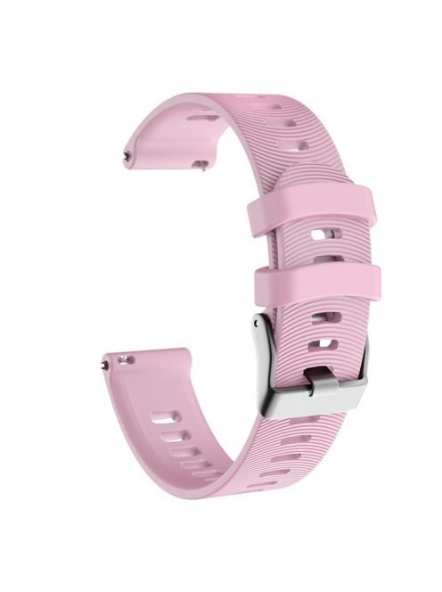 20mm Silicone Smart Watch Band for GarminMove Forerunner 245M/645M/Vivoactive 3t - Pink