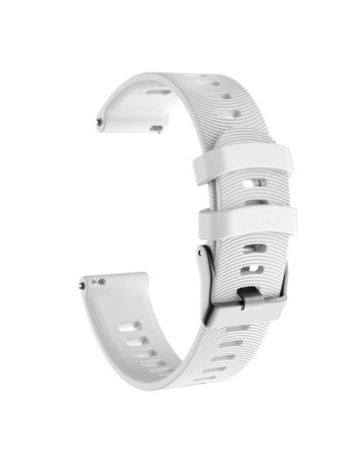 20mm Silicone Smart Watch Band for GarminMove Forerunner 245M/645M/Vivoactive 3t - White