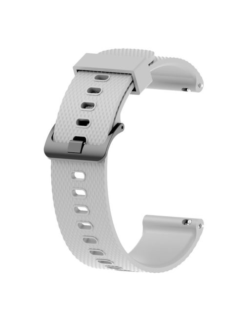 20mm Silicone Smart Watch Band Strap for GarminMove Luxe/Move Style/Move 3/Move Venu - Grey