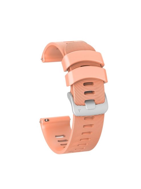 20mm Silicone Smart Watch Replacement Strap for Garmin Forerunner 245 - Coral