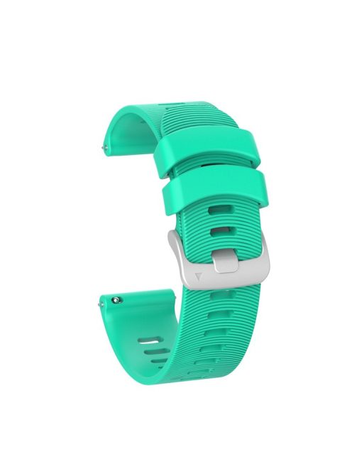 20mm Silicone Smart Watch Replacement Strap for Garmin Forerunner 245 - Cyan