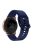 20mm Silicone Watch Band Strap Replacement for Samsung Galaxy Watch4 Classic 46mm 42mm/Watch4 44mm 40mm/Watch Active 2/Garmin Vivomove3 - Midnight Blue