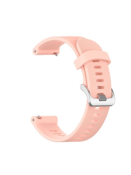 20mm Silicone Watch Strap for Garmin Forerunner 245 Smart Watch Band Replacement - Pink