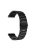 20mm Solid Stainless Steel Wrist Watch Strap Band for Garmin Forerunner 245 - Black