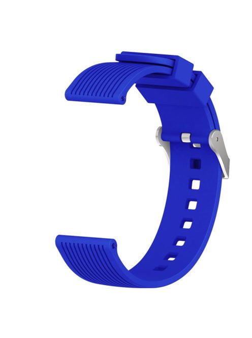 20mm Stripe Texture Silicone Smart Watch Band for GarminMove Luxe/Move Style/Move 3/Move Venu - Baby Blue