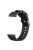 20mm Stripe Texture Silicone Smart Watch Band for GarminMove Luxe/Move Style/Move 3/Move Venu - Black