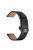 20mm Top-layer Cowhide Leather Genuine Leather Watch Strap Replacement for Garmin Vivoactive 3 / Vivomove HR - Black+Black