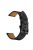 20mm Top-layer Genuine Leather Watch Strap Replacement for Garmin Vivoactive 3/Vivomove HR - Black