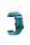 22mm Soft Textured Silicone Watch Band Wrist Bracelet for Garmin Fenix 5 / 5 Plus with Black Buckle - Baby Blue