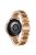 22mm Three Beads Wristband Strap Stainless Steel Fashion Sleek Resin Bracelet for Huawei Watch 3 / 3 Pro / Samsung Galaxy Watch 3 45mm / 46mm / Garmin Venu 2 - Rose Gold/Honey