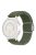 22mm Watch Band for Garmin Forerunner 265 / 255 / Vivoactive 4 / Venu 2 , Nylon Braided Strap with Magnetic Folding Buckle - Dark Olive Green