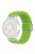 22mm Watch Band for Garmin Forerunner 265 / 255 / Vivoactive 4 / Venu 2 , Nylon Braided Strap with Magnetic Folding Buckle - Yellowgreen