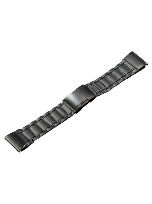 22mm Watch Band for Garmin Forerunner 965 / 955 / 945 / 935 , 5 Beads Titanium Steel Quick Release Bracelet - Grey