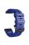 26mm Silicone Band for Garmin Tactix 7 Pro / Fenix 7X / 6X Pro / 5X Plus , Horizontal Stripes Black Buckle Watch Strap - Sapphire