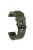 26mm Silicone Watch Band for Garmin Fenix 5X/5X Plus/Fenix 3/3 HR Adjustable Wrist Strap with Black Buckle - Army Green