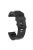 26mm Silicone Watch Band for Garmin Fenix 5X/5X Plus/Fenix 3/3 HR Adjustable Wrist Strap with Black Buckle - Black