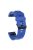 26mm Silicone Watch Band for Garmin Fenix 5X/5X Plus/Fenix 3/3 HR Adjustable Wrist Strap with Black Buckle - Blue