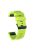 26mm Silicone Watch Band for Garmin Fenix 5X/5X Plus/Fenix 3/3 HR Adjustable Wrist Strap with Black Buckle - Fluorescent Green