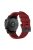 26mm Silicone Watch Strap for Garmin Fenix 7X/6X GPS/ 6X Pro Smart Watch Band Replacement - Red