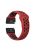 26mm Two-tone Silicone Watch Band for Garmin Fenix 5X - Red / Black