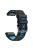 26mm Watch Band for Garmin Tactix 7 Pro / Fenix 7X / 6X Pro / 5X Plus , Smooth Silicone Dual-color Wrist Strap - Black+Midnight Blue