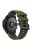 Bi-color Adjustable Quick Release Silicone Smart Watch Band Wrist Strap for Garmin Fenix 7X/6X Sapphire GPS/6X Pro/6X GPS/5X GPS/5X Plus - Army Green / Black