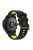 Bi-color Adjustable Quick Release Silicone Smart Watch Band Wrist Strap for Garmin Fenix 7X/6X Sapphire GPS/6X Pro/6X GPS/5X GPS/5X Plus - Black / Yellow