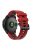 Bi-color Adjustable Quick Release Silicone Smart Watch Band Wrist Strap for Garmin Fenix 7X/6X Sapphire GPS/6X Pro/6X GPS/5X GPS/5X Plus - Red / Black