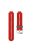 Bi-color Round Holes Silicone Watch Strap for Garmin Forerunner 220/230/235/620/630 - Red / Black