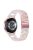 D-Shape Strap for Garmin Vivomove 3 / GarminMove 3 Resin Bracelet Watchband Replacement - Pink Flower