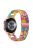 D-Shape Strap for Garmin Vivomove 3 / GarminMove 3 Resin Bracelet Watchband Replacement - Rainbow