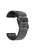 Diamond Texture Watch Band for Garmin Tactix 7 Pro / Fenix 7X / 6X Pro / 5X Plus , 26mm Dual-color Silicone Sport Strap - Grey+Black