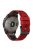 Dot Texture Silicone Band for Garmin Tactix 7 Pro  /  Fenix 7X  /  6X Pro  /  5X Plus , 26mm Dual-color Watch Strap - Red+Black