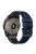 Dot Texture Silicone Band for Garmin Tactix 7 Pro  /  Fenix 7X  /  6X Pro  /  5X Plus , 26mm Dual-color Watch Strap - Sapphire+Black