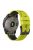 Dot Texture Watch Band for Garmin Fenix 7 / Forerunner 965 / 955 / 945 / 935 , Soft Silicone Dual-color Wrist Strap - Lime+Black