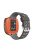 Double Color Silicone Watchband Strap Belt Replacement for Garmin Forerunner 310XT Smart Watch - Dark Grey / Light Grey