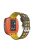 Double Color Silicone Watchband Strap Belt Replacement for Garmin Forerunner 310XT Smart Watch - Grey / Yellow