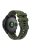 Dual Color Quick Release Silicone Replacement Watchband Bracelet Strap for Garmin Fenix 7X/6X Sapphire GPS/6X Pro/6X GPS/5X GPS/5X Plus - Army Green / Black