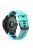 Dual Color Quick Release Silicone Replacement Watchband Bracelet Strap for Garmin Fenix 7X/6X Sapphire GPS/6X Pro/6X GPS/5X GPS/5X Plus - Mint Green / Midnight Blue