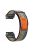 For Coros Vertix 2  /  Garmin Fenix 7X  /  6X  /  5X 26mm Trail Loop Nylon Band Soft Watch Strap - Black  /  Rainbow+Black