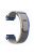 For Coros Vertix 2  /  Garmin Fenix 7X  /  6X  /  5X 26mm Trail Loop Nylon Band Soft Watch Strap - Blue  /  Grey+Blue