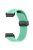 For Coros Vertix 2  /  Garmin Fenix 7X  /  6X  /  5X 26mm Watch Band Magnetic Buckle Silicone Strap - Mint Green