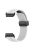 For Coros Vertix 2  /  Garmin Fenix 7X  /  6X  /  5X 26mm Watch Band Magnetic Buckle Silicone Strap - White