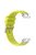 For Garmin / Samsung 20mm Universal Smartwatch Strap Silicone Replacement Wrist Band - Yellow