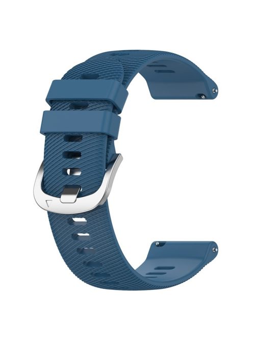 For Garmin D2 Air X10 20mm Replacement Wrist Band Soft Silicone Watch Strap - Dark Blue